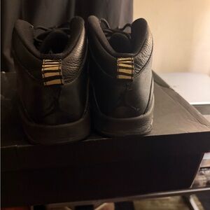 Jordan Black Sneakers with Padded Ankle Support